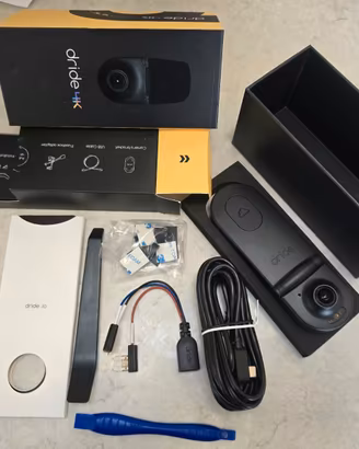 Dashcam Dride 4K Dual Lens + Modulo 4G/LTE + Kit