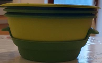 PENTOLA PER CUOCERE A VAPORE IN MICROONDE TUPPERWA