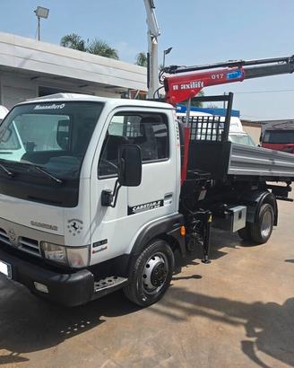 NISSAN CABSTAR 35-13 GRU E RIBALTABILE