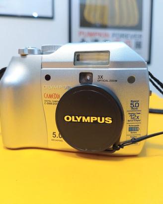 Olympus C-5000 Zoom 5MP Digicam Sensore CCD con sc