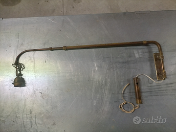 Lampada telescopica parete