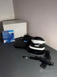 playstation VR PS4 + addattatore per PS5 + camera