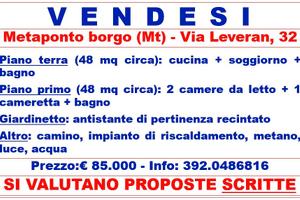 Villetta a schiera - Metaponto