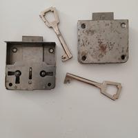 Serratura vintage mobile