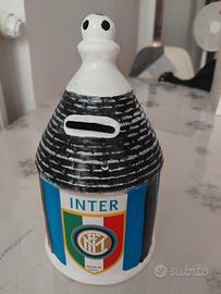 Salvadanaio trullo inter  come nuovo