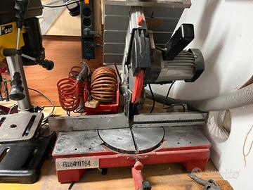 Troncatrice prof.FELISATTI T84 + aspiratore Wirbel