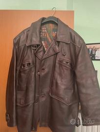 giacca vintage vera pelle