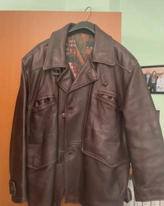 giacca vintage vera pelle
