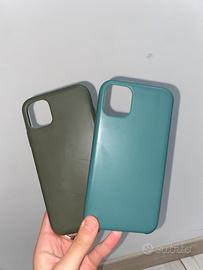Cover iPhone 11 Verde e Blu