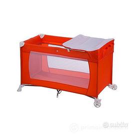 Lettino da campeggio Safety 1st rosso con borsa
