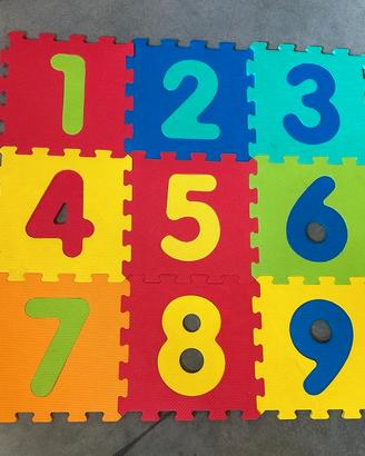 Tappeto puzzle per bambini