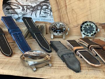 Cinturini in pelle fatti a mano nuovi