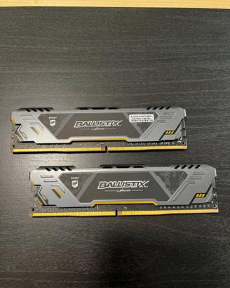 Ram DDR 4 2x 8gb