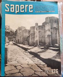 20 Riviste del 1940 -41  Sapere 
