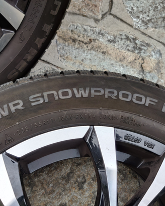 Gomme invernali NOKIAN con ruote in lega