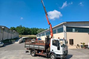 Iveco eurocargo 75e14 gru e ribaltabile PATENTE B