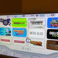wii con hard disk con quasi 200 giochi
