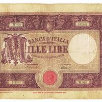 Mille Lire 1000 lire Grande "M" (B.I.) 22-07-1946 