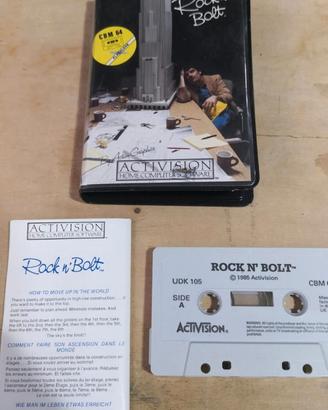 Videogioco per Commodore 64 / 128 ROCK'N BOLT