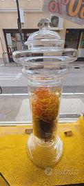 Vaso vetro a colonna