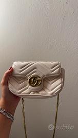 Borsa gucci bianca