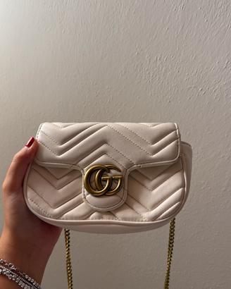 Borsa gucci bianca