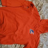 felpa k-way arancio 