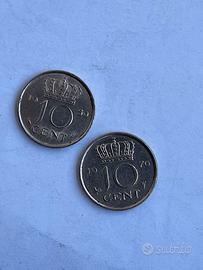 10 Cent moneta Paesi Bassi