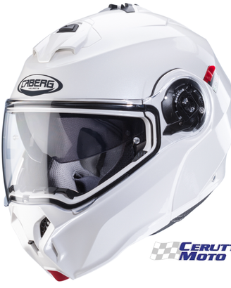 Casco modulare Caberg Duke Evo White Matt ECE 2206