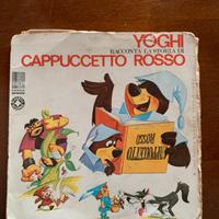 Disco 45  giri yoghi racconta la storia di cappucc