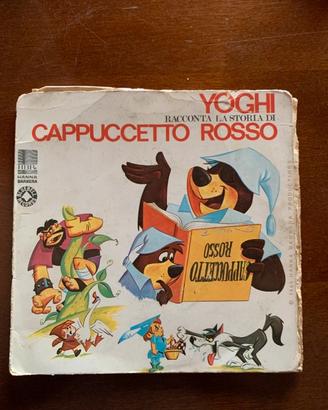 Disco 45  giri yoghi racconta la storia di cappucc