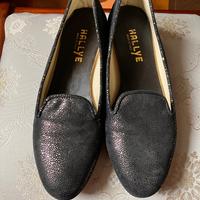 Scarpe basse 39 effetto galuchat