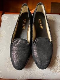 Scarpe basse 39 effetto galuchat