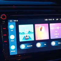 radio android  2 din schermo 8 pollici