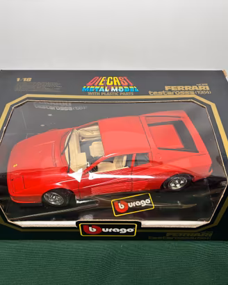 Ferrari Testarossa (1984) Bburago 1:18 con Scatola
