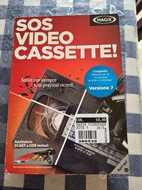 SOS VHS CASSETTE ( SALVA VHS SU PC )