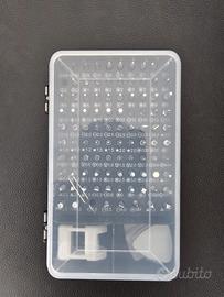 Kit cacciavite di precisione completo di punte