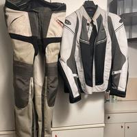 Giacca più pantaloni moto estivi