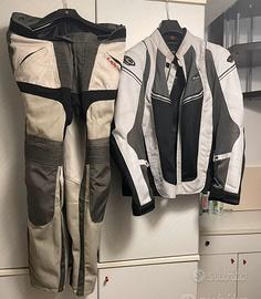 Giacca più pantaloni moto estivi