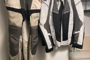 Giacca più pantaloni moto estivi