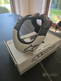 Collare Alpinestars BNS (bianco)