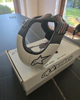 Collare Alpinestars BNS (bianco)