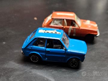 macchine collezione vintage RENAULT 5 FIAT 126