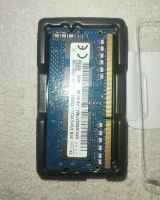 RAM 2GB PC3L DDR3L SDRAM SO-DIMM 204-pin