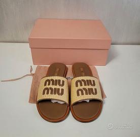 Sandali miu miu taglia 39 nuovi e originali