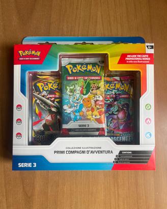Pokémon Primi Compagni d’Avventura Serie 3 Sealed