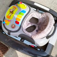 Girello pieghevole 3 in 1 per bambini 