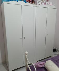 Armadio bianco h165×70cm 