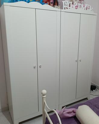 Armadio bianco h165×70cm 