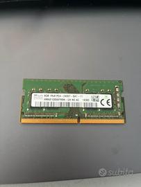 Ram da 8 gb  pc 4 2400 sk hynix